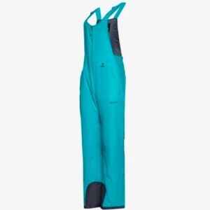 New Arctix Bluebird Teal Insulated Snow Bib Overalls Ski Pants Medium Regular 31